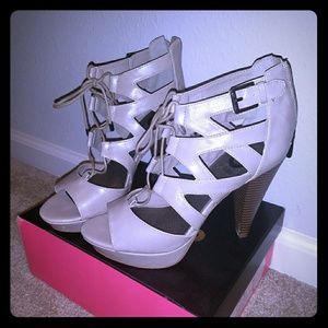 Lace-Up Platform Sandals